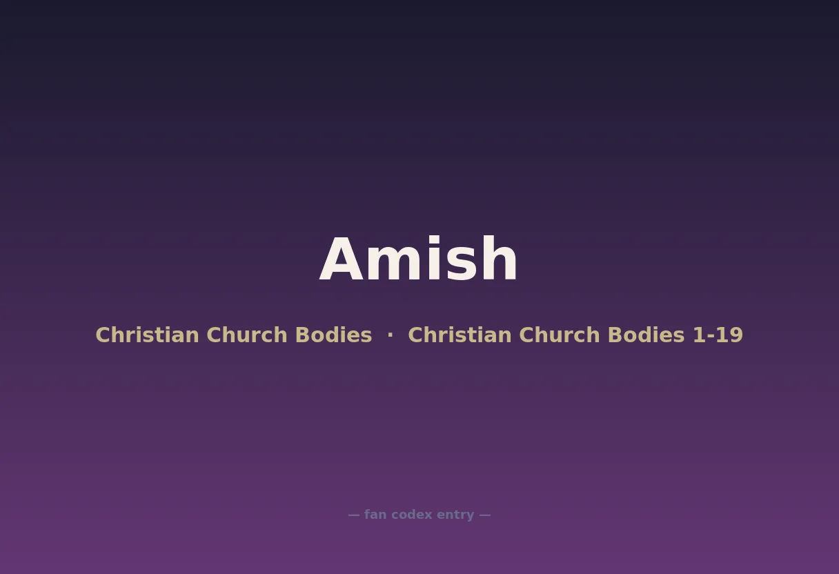 Amish