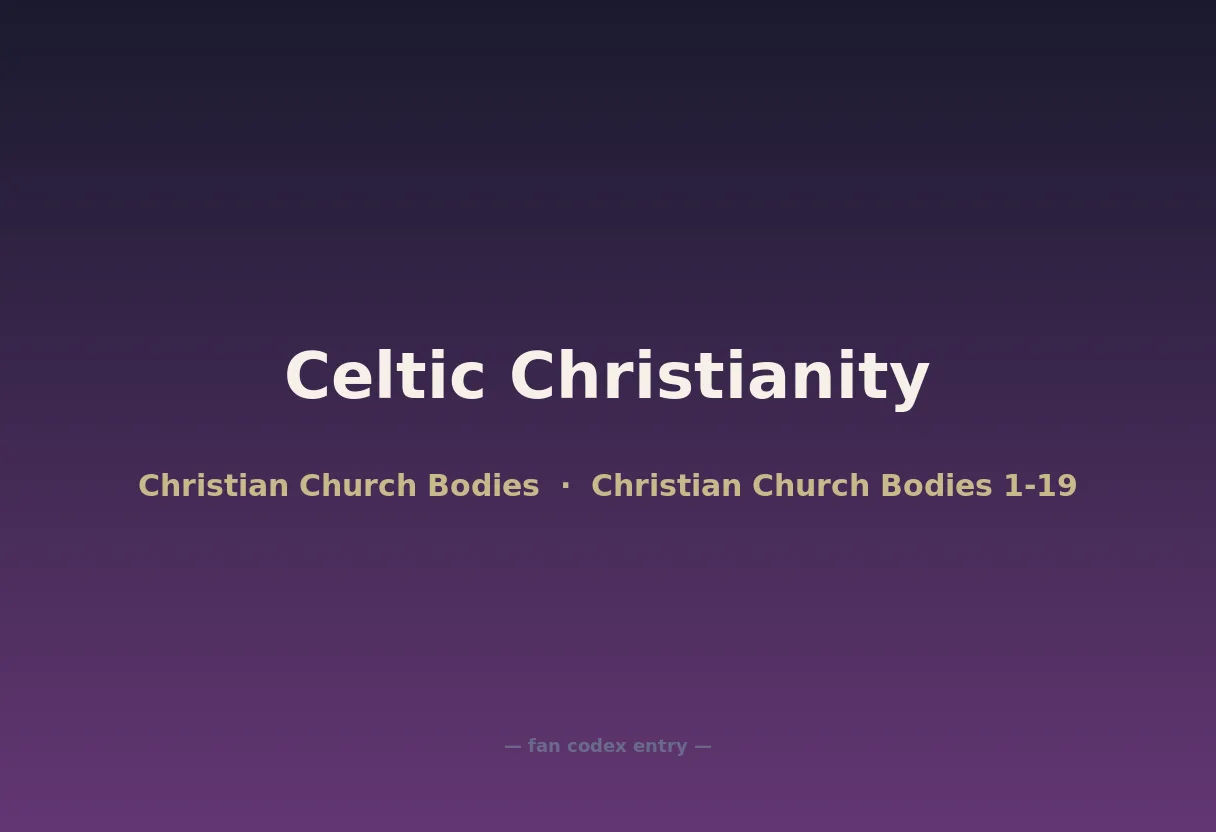 Celtic Christianity