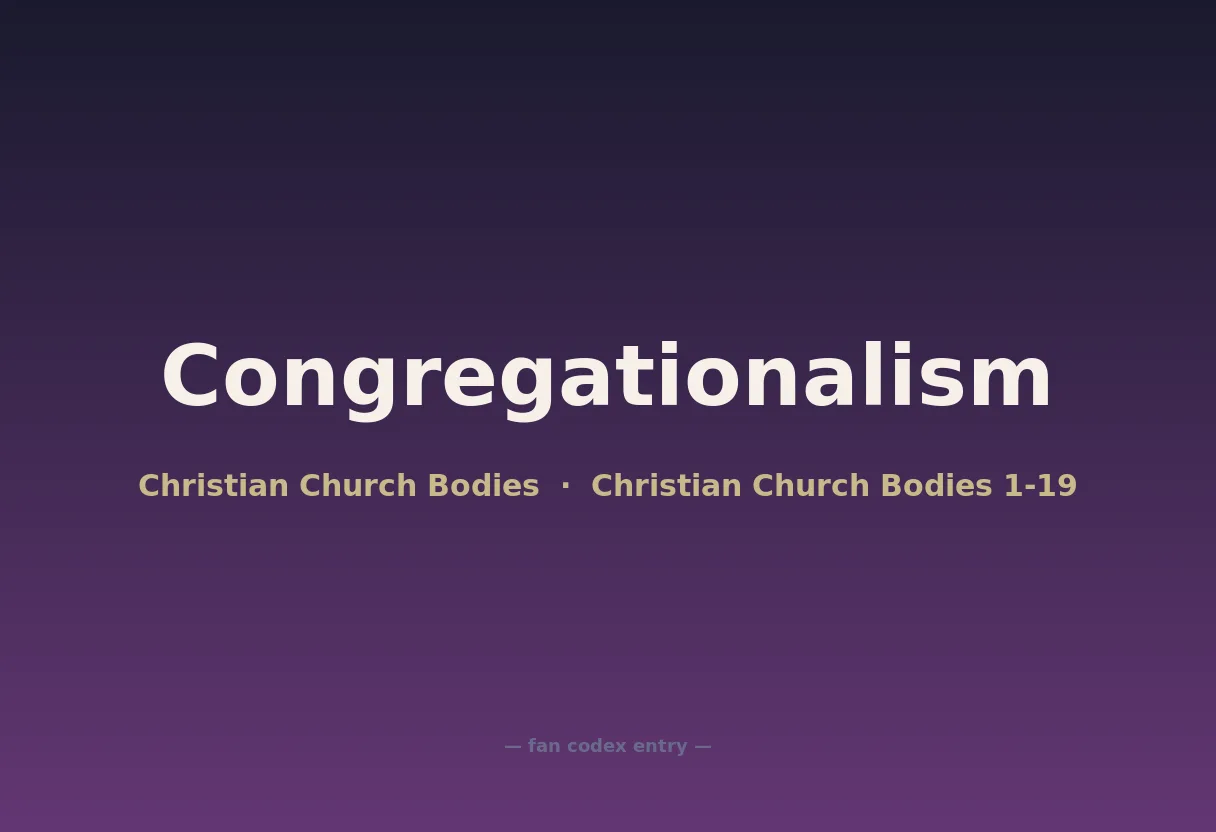 Congregationalism